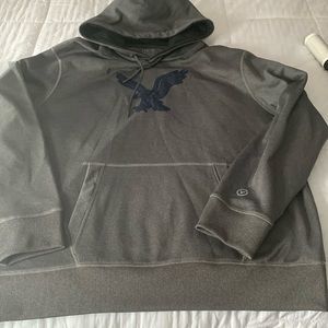 Mens American Eagle fleece tech hoodie